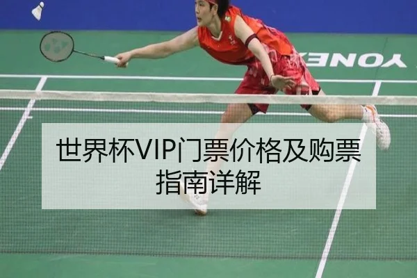 世界杯VIP门票价格及购票指南详解