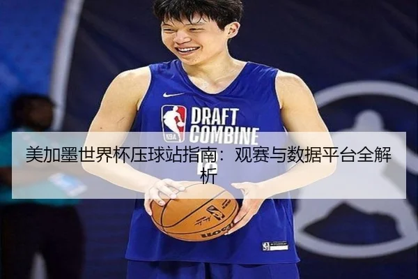 美加墨世界杯压球站指南：观赛与数据平台全解析
